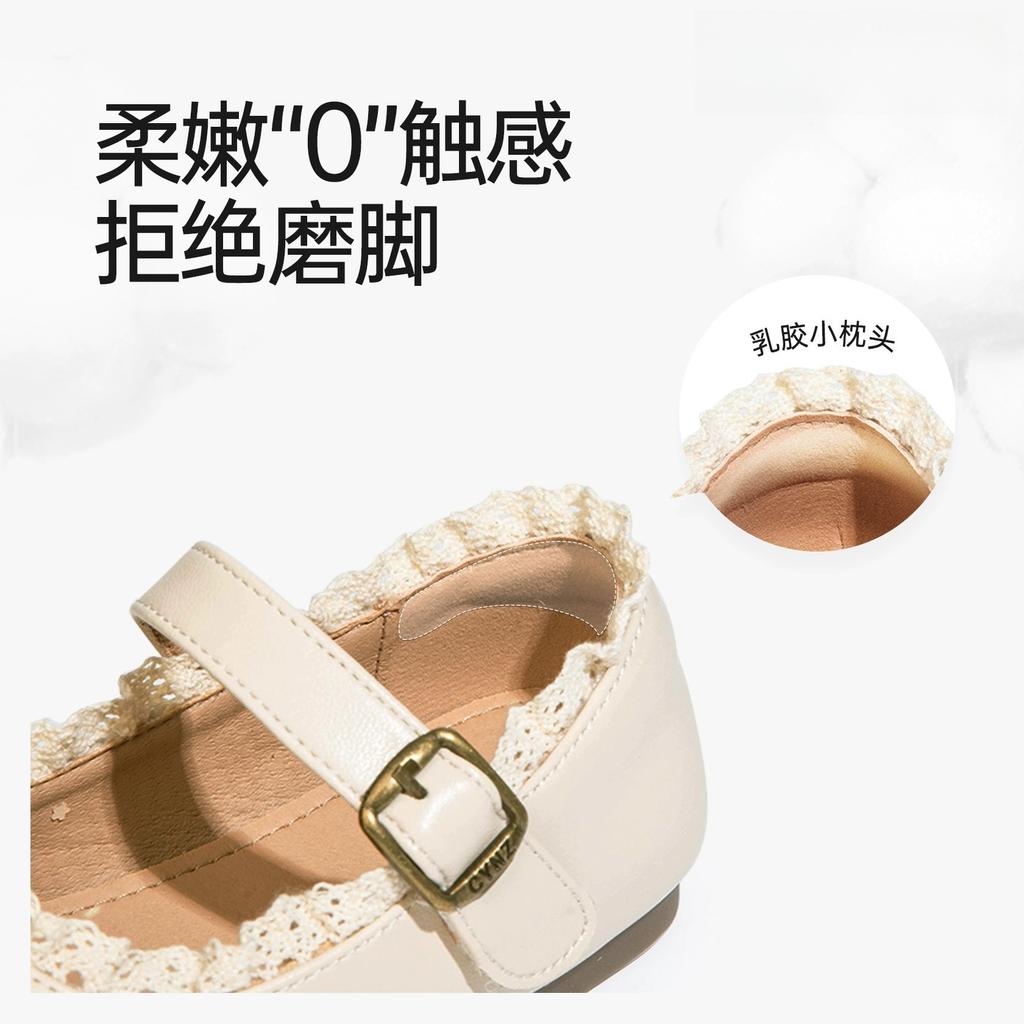 Girls' small leather shoes 2025 spring new children's shoes soft-soled princess shoes spring and autumn women's treasure single shoes black girl