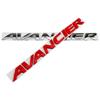 Avancier 3D Metal Car Sticker Side Fender Badge Styling Rear Trunk Emblem Decals 2015-2025 Exterior Accessories