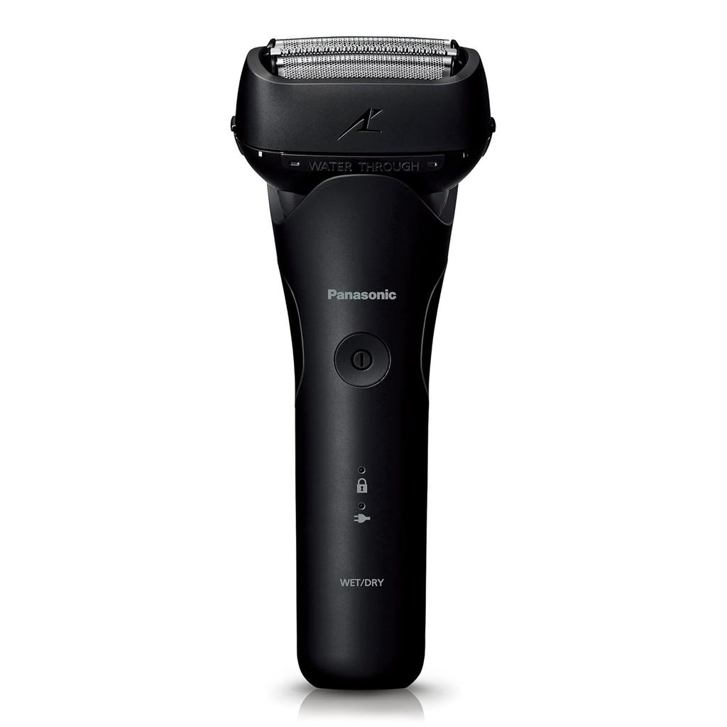 Panasonic Mens Shaver Lambda Dash 3-Blade Black Bath Use Compatible ES-LT2C-K