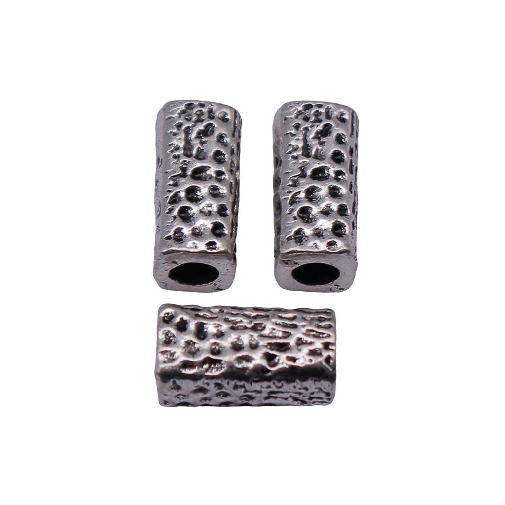 Tribal Pattern Tube Beads Charms Braided Spacer Beading For Jewelry Materials