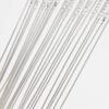 White K 12Pcs/Pack 45cm Lobster Claw Clasp Snake Necklace Chains For DIY Jewelry Findings Bulk Wholesale Accessories