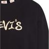 Levi's Sweatshirts Men's Black Crew Neck Moderate Regular A5507-0000