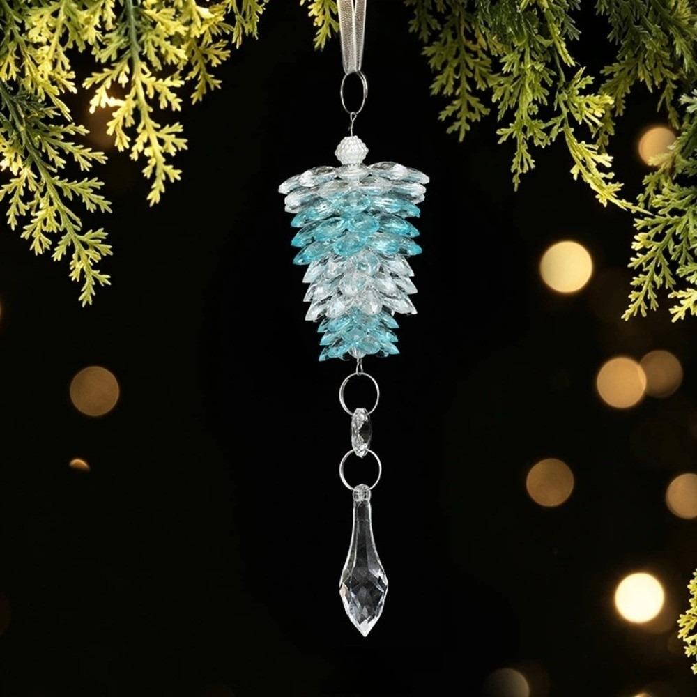 Fake Ice Clear Ice Christmas Ornaments Transparent Christmas Tree Decorations New Year