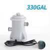 ABS Swimming Pool Filtration Pump 330GPH High Efficiency Low Energy Filter Pump Set Easy Installation for Home Pools