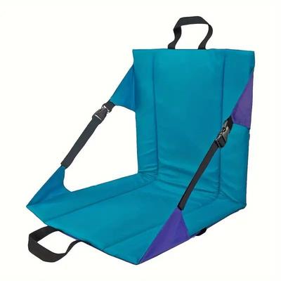 Outdoor Thickened Stain-Resistant Seat Cushion Camping Portable Seat Cushion Seat Cushion with Backrest