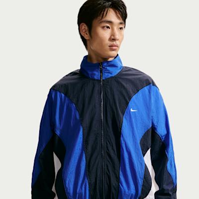 Nike Jackets Men s Obsidian Color/Game Royal Blue/White/White Stand Co M