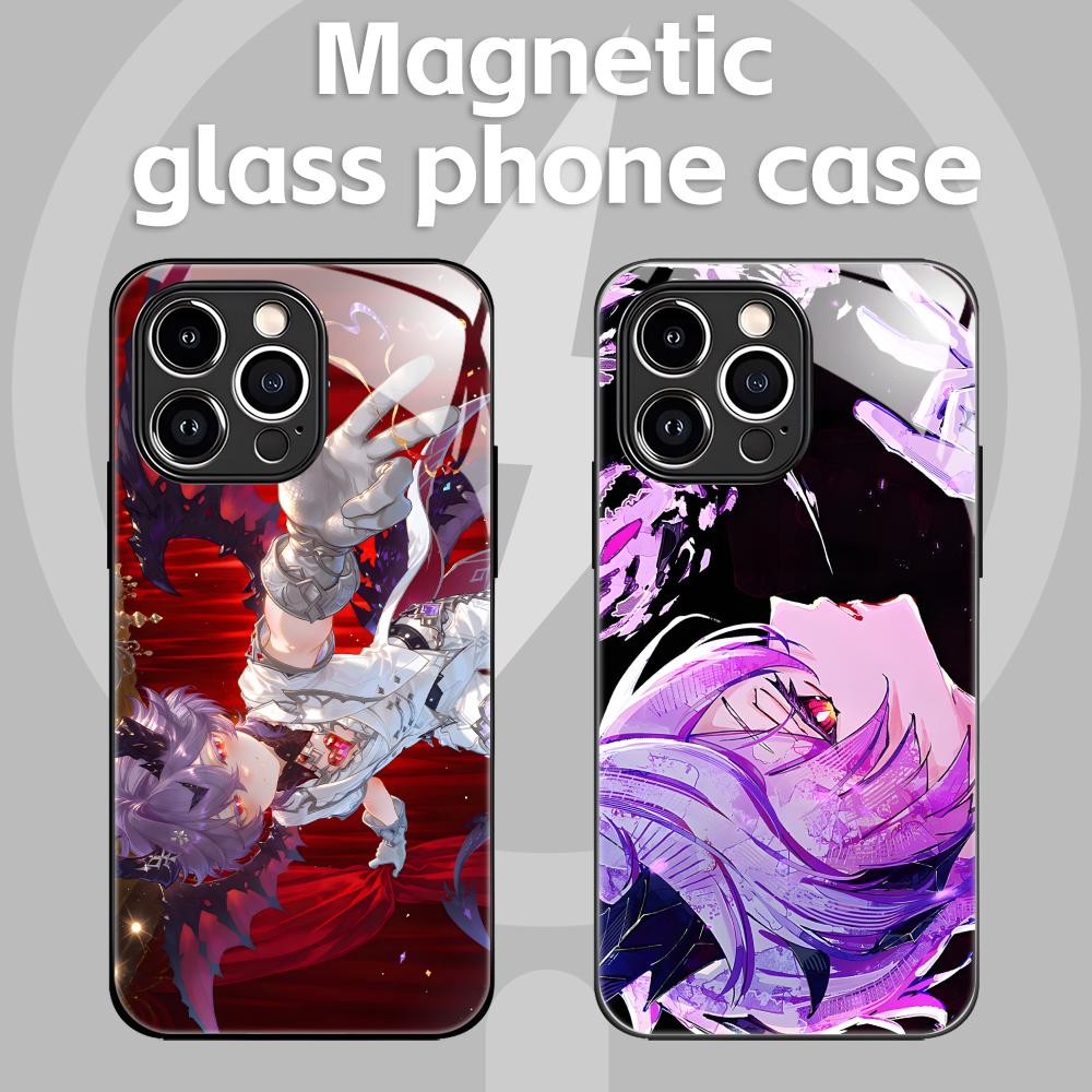 Genshin Impact Durin Phone Case For iPhone17 16 15 14 13 12 11 X XR XS 8 Plus Mini Pro Max Glass Magnetic Case