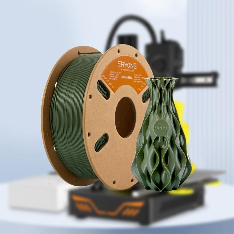 Filament 1.75mm 1KG 3D Printer Filament Strong Toughness 1KG Filament High Precise Filament Accessories