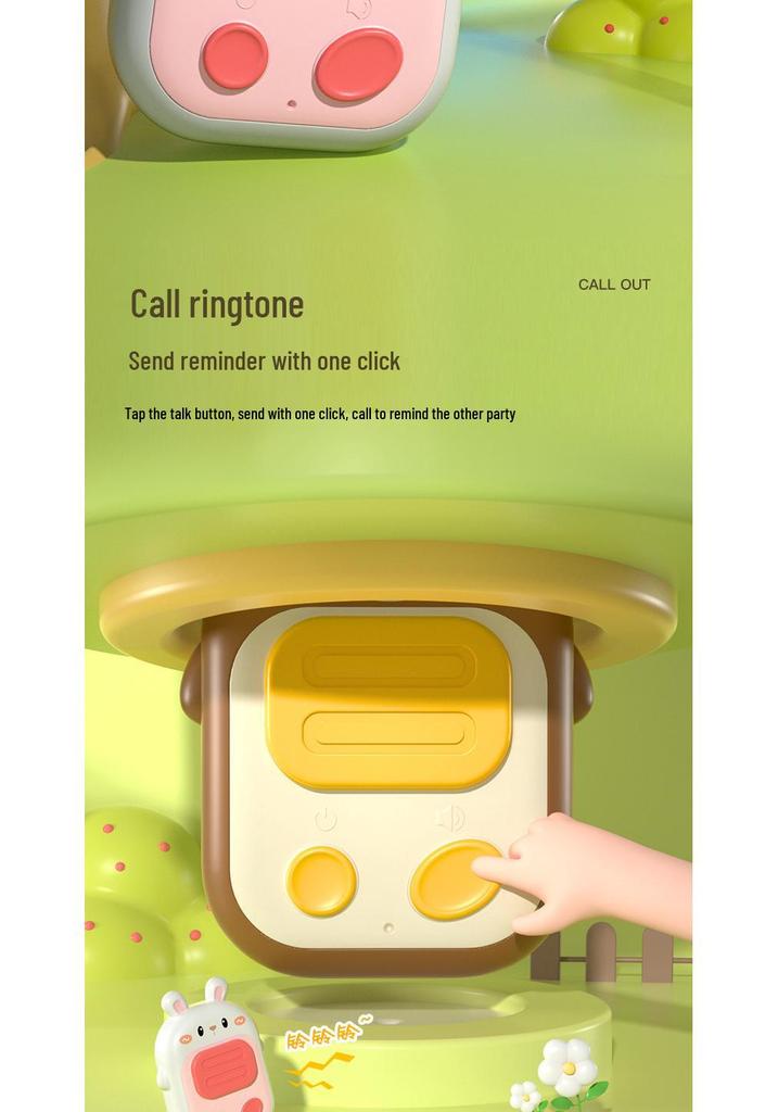 Kids' Outdoor Cartoon Walkie-Talkie: Long-Range Wireless Toy for Parent-Child Interaction