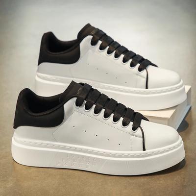 Primavera e Outono Novos Sapatos Brancos Elegantes, Versáteis, Leves, Confortáveis, Sapatos Esportivos Casuais Masculinos e Femininos 39-44
