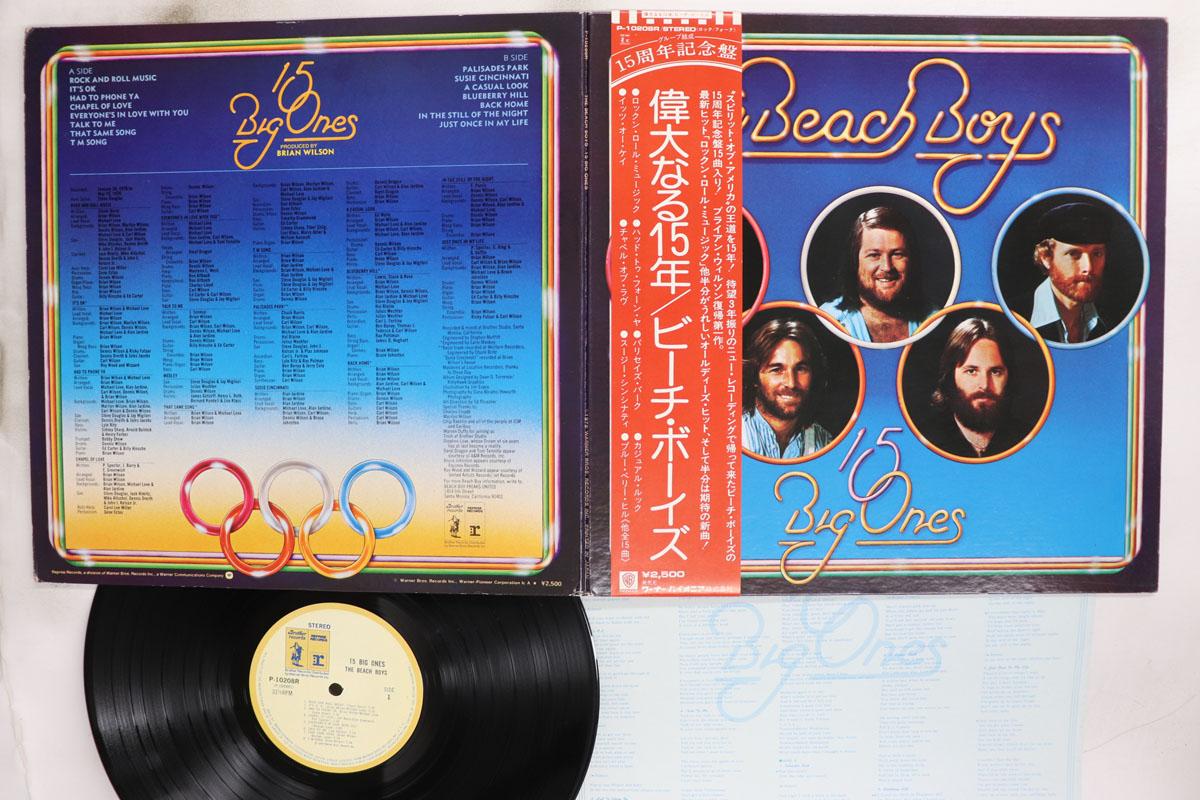 

LP Record BEACH BOYS 15 Big Ones P10208R BROTHER 1976 Japan Obi Rock Used