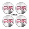 4pcs Car Wheel Hub Center Caps 56mm 60mm 65mm 68mm For Rim Cover Auto OZ Logo Badge Emblem Exterior Styling Accessories