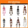 Sichere und ungiftige Siren Head Puppen 4 Stück PVC-Miniaturen für die Sammlung von Kindern