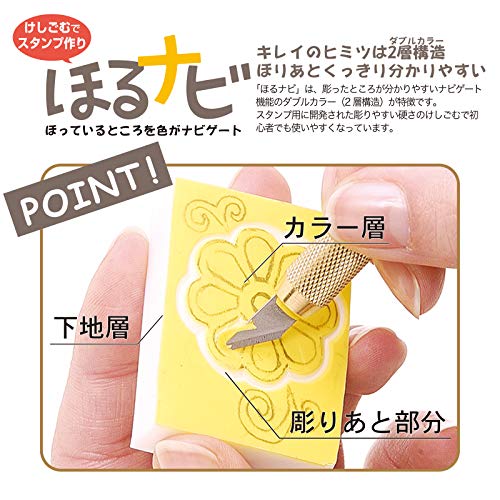 Seed Eraser Stamp Horunavi Deluxe Set KH-HND-3