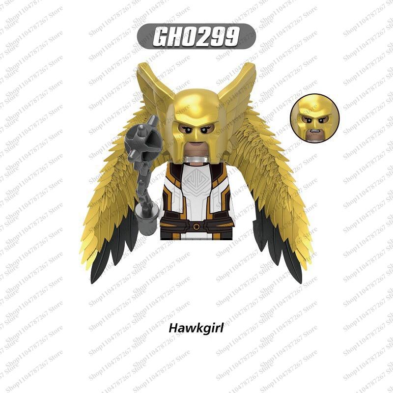 Hot brick toys Superhero series puzzle building blocks children's DIY brick toys plush toys Christmas party gifts