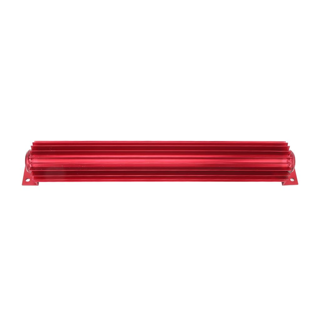 18in Aluminum Finned Oil Cooler Fast Cooling Anodized Fit for Car Truck