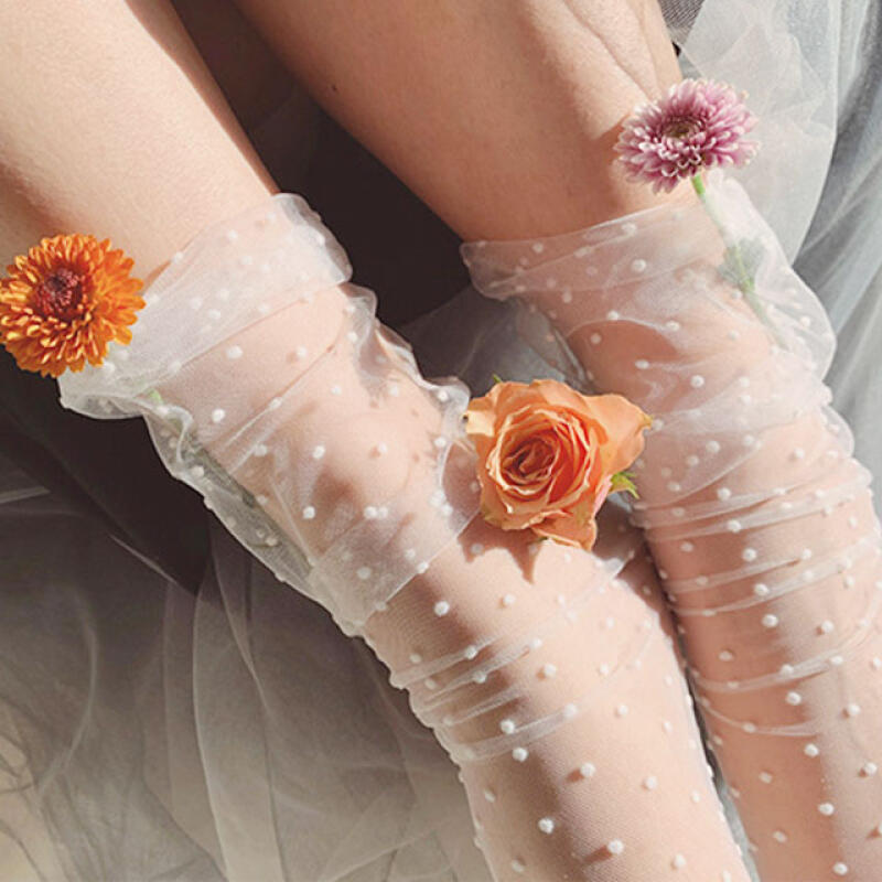 Zandot Loose Lace Socks 2-pack Evenly