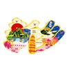 2025 Creative China City Metal Fridge Magnet Sticker