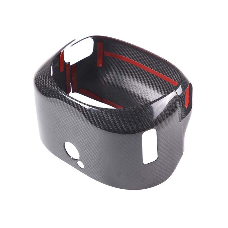 

Real Carbon Fiber For Chevrolet Corvette C7 2014-2019 Car Steering Wheel Base Telescoping Cover Trim Car Accessories