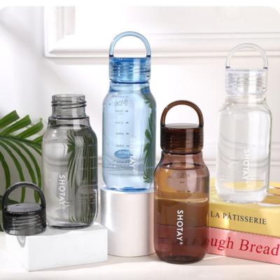 Sports Water Bottle Heat-resistant Portable Water Bottles Outdoor Travel Gym Fitness Drinkware Cold Drink Cup Creative Gifts