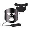 New Colorful LED Phototherapy Black Gold Mask Household Facial Mask Skin Rejuvenation Whitening Oil Removal Neck Instrument Large Row Light