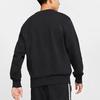 Nike Soft Comfortable Logo Long Sleeve Crewneck Casual Sweatshirt Unisex Sweatshirt Black BV2667