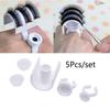 Plastic Eyelash Grafting Eyelash Pallet Ink Cup Rings Eyelash Extension Tool Eyelash Glue Holders