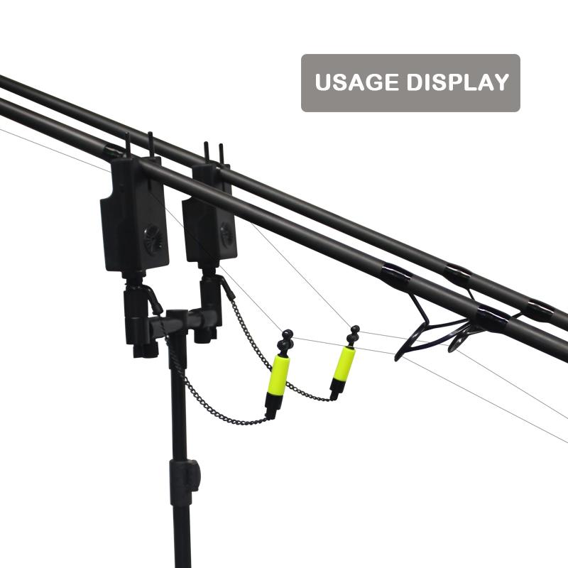 Jednodílné Cívky pro lov kaprů Swingers Signalizátory záběru Kovový řetízek 4 barvy Signalizátor záběru Rybářské potřeby pro rybářský prut Terminál náčiní Příslušenství