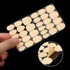 Adhesive Nail Patches, Beige, Peel and Stick, Multiple Sizes, 24 Pieces