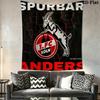 1. FC Köln Wall Hanging Printed Fabric Blanket Decorative Tapestries for Bedroom Living Room Home Decor