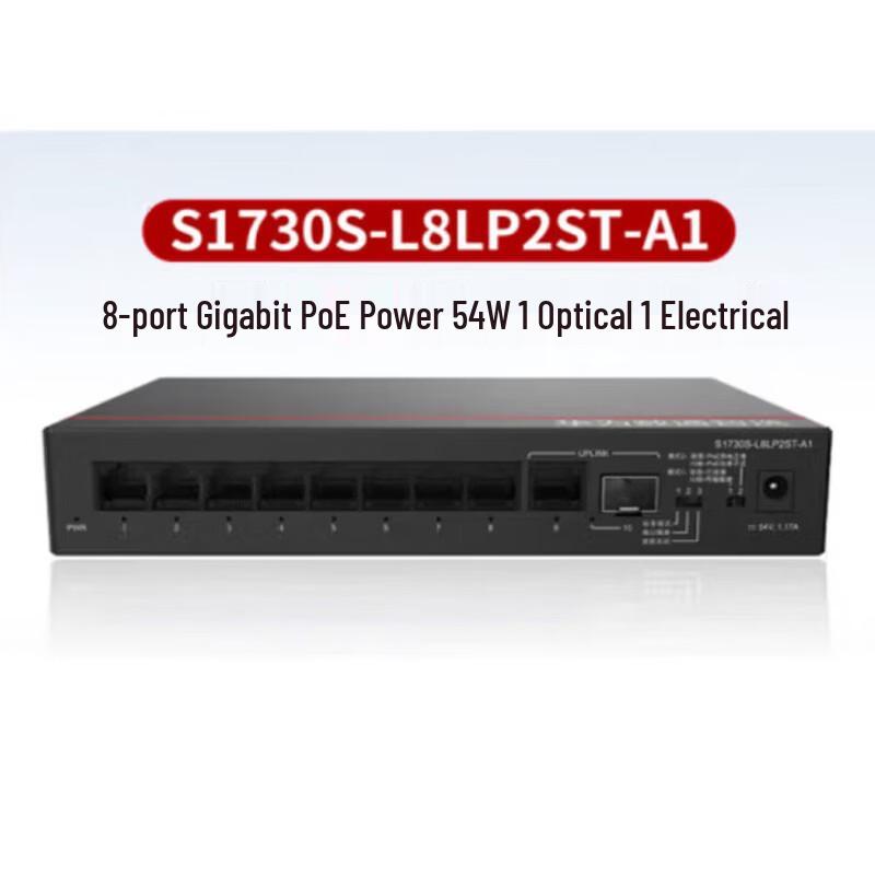 

Huawei S1730S-L8LP2ST-A1 8-Port Gigabit Unmanaged Switch