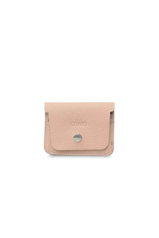 

Guard Powder Mini Leather Card Holder with Paper Money Compartment