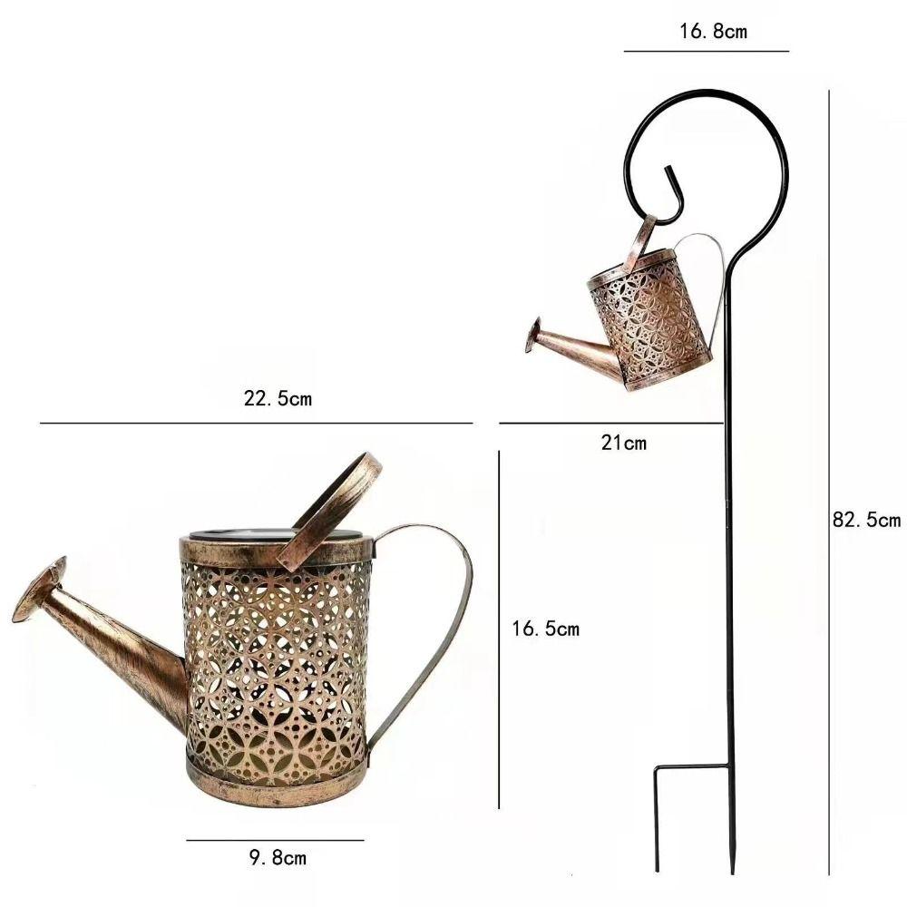 Lights Hollowed Out Waterproof Lawn Lights Solar Outdoor Lights Lawn Lights Star Kettle Lamp