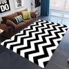 New Chinese Wave Abstract Art Carpet Living Room Coffee Table Bedroom Sofa Nordic Floor Mat 3D Production