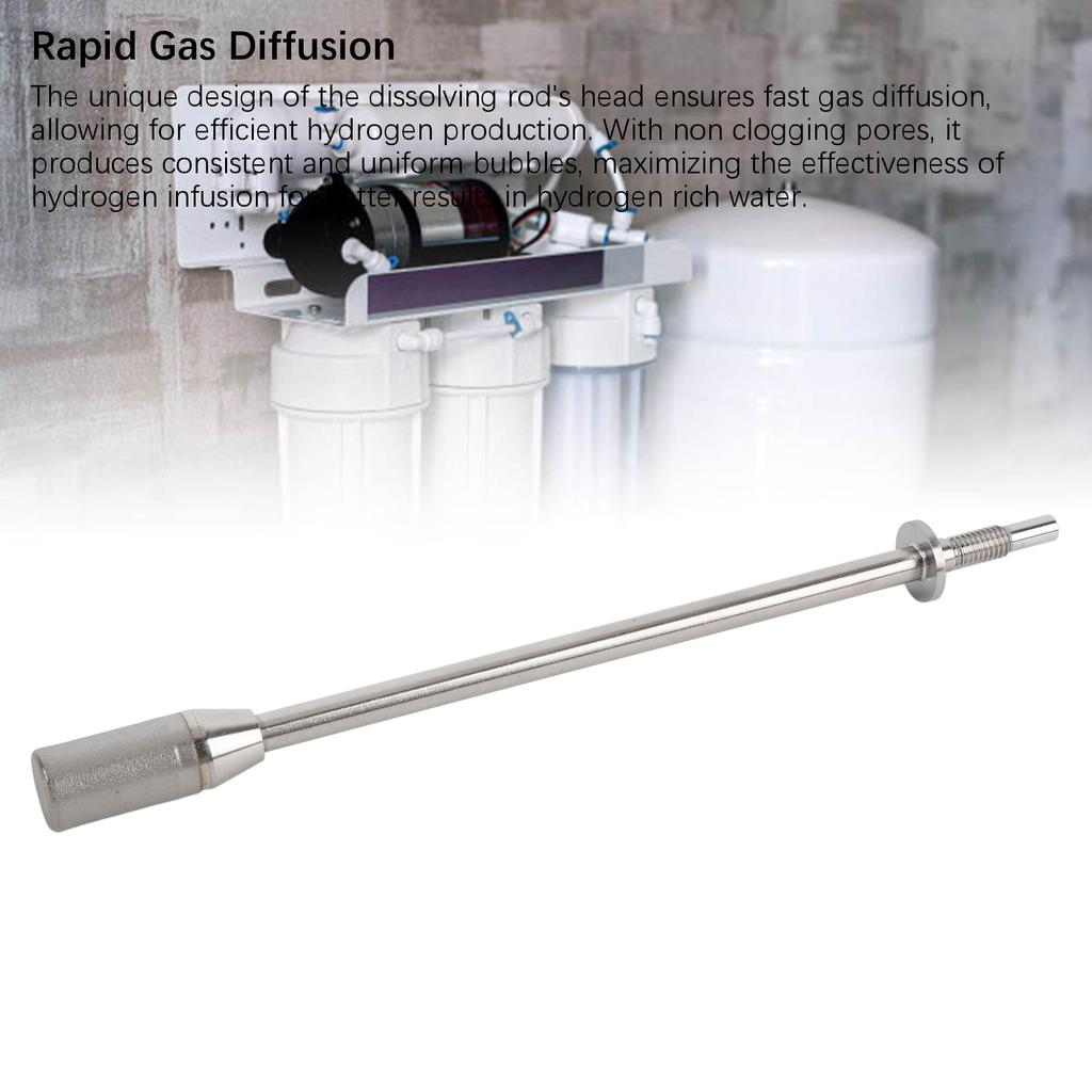 Hydrogen Dissolving Rod Hydrogen Rich Water Aeration Head Hydrogen Bubble Accessories
