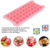 2pcs 36 Grid Ice Cubes Tray Removable Lid Ice Cube Maker Practical Ice Mold  Cocktail Making