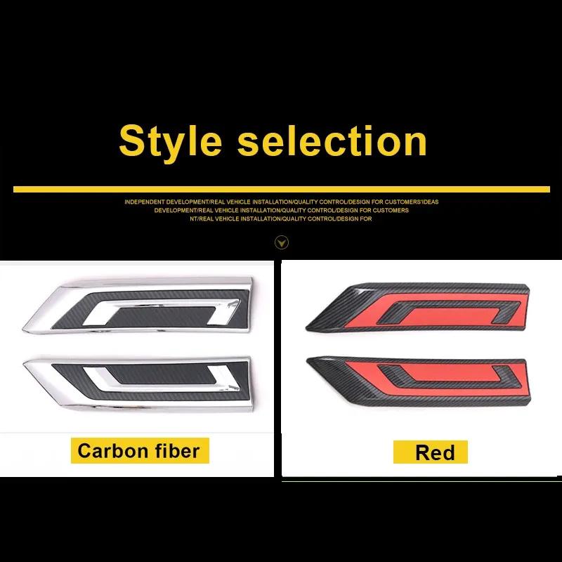 For Toyota RAV4 RAV 4      2024 XA50 ABS Car Front Grille Grill Emblem Trim Strips Cover Sticker Accessories