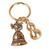 Personalized Brass Keychain, Brass Creative, Twelve Copper Bell
