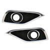 For Honda CRV CR-V 2012 2013 2014 Front Bumper Fog Light Lamp Bezel Frame Trim Cover Hood Foglight