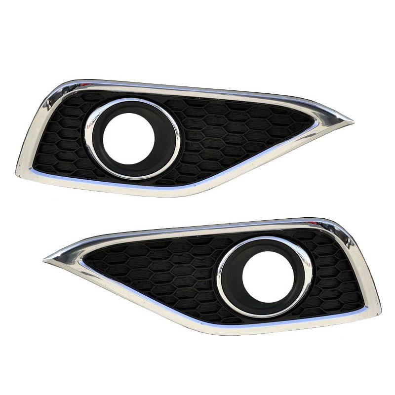For Honda CRV CR-V 2012 2013 2014 Front Bumper Fog Light Lamp Bezel Frame Trim Cover Hood Foglight