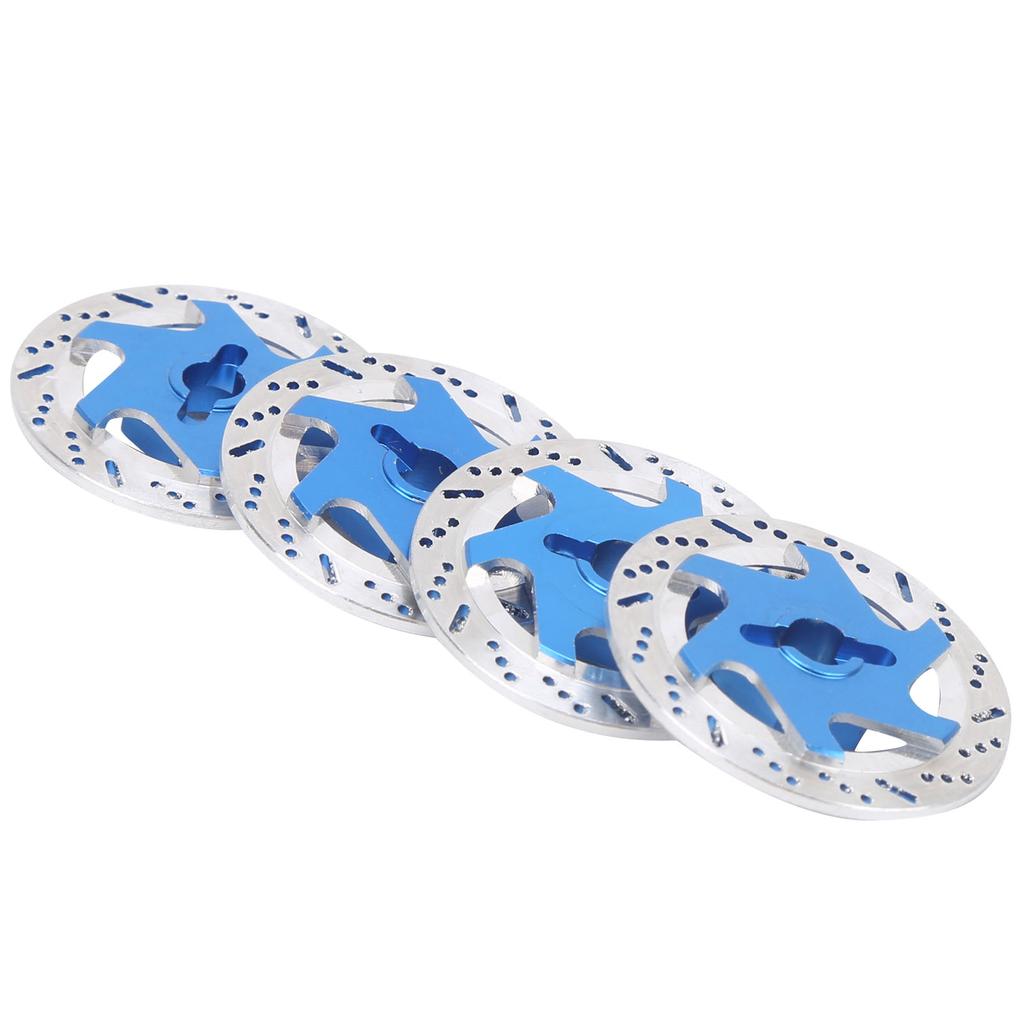 4PCS Aluminum Alloy RC Car Brake Disc Metal Hex Adapter for 1Celsius10 Remote Control Car