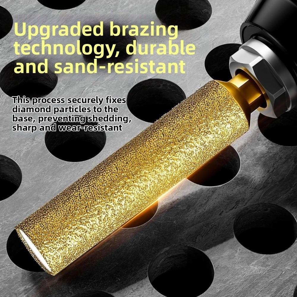 Tragbare Trocken-Keramikfliesen-Diamantbohrkrone zum Bohren und Schleifen