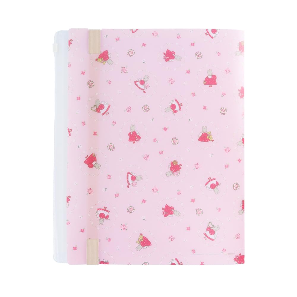 Stationery Sanrio Character Clear File with Retro Sanrio Characters Maron S2140934 Sun-Star Band, Cream,