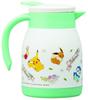 Skater Vacuum Stainless Steel Tabletop Pot Wide Mouth Pitcher Thermos 600ml Pokemon Antique Insulated/Cold-Preserving Double-Walled VSP6-A