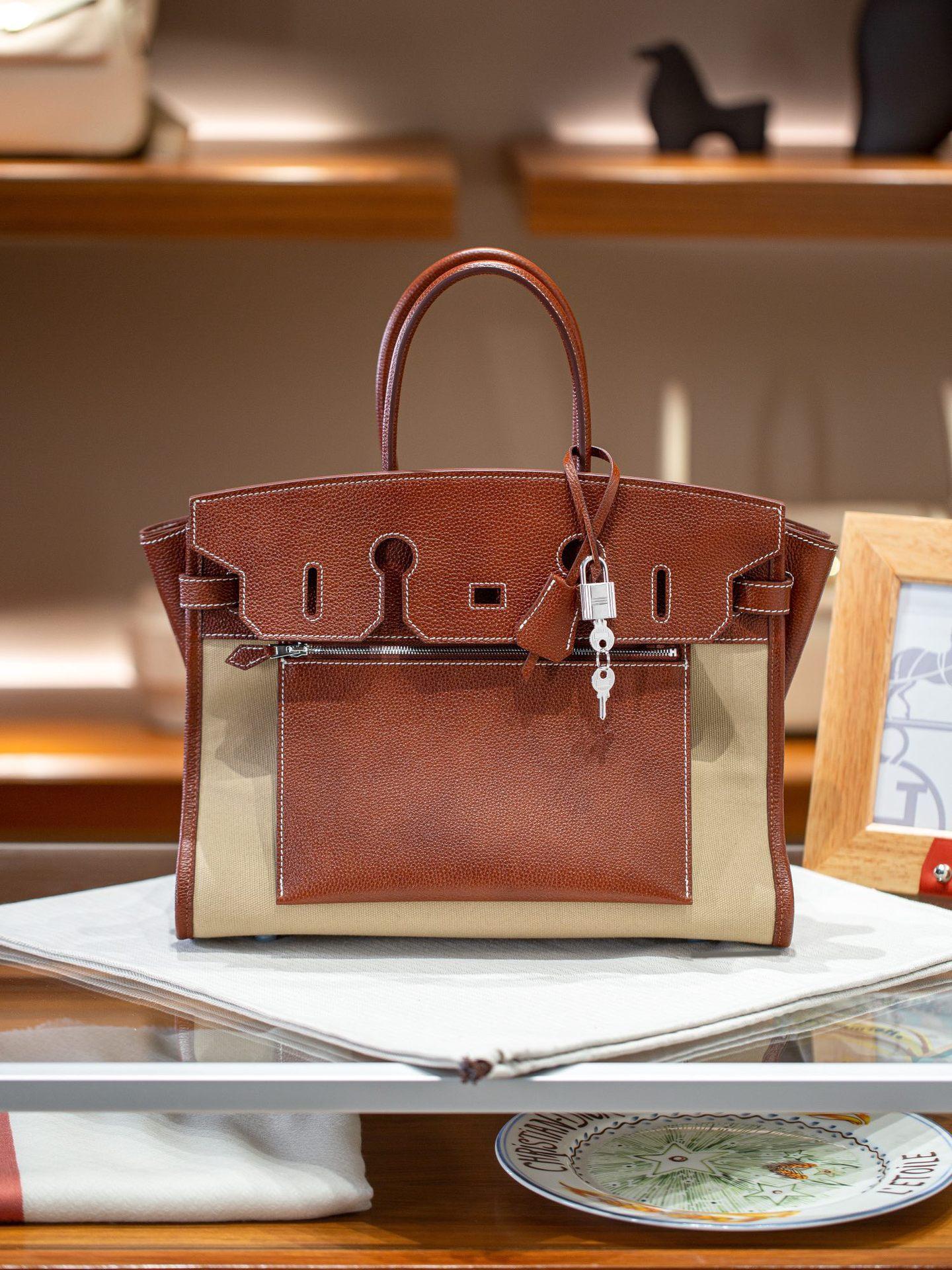 

Жіноча сумка Ienvers Reverse Metal, велика місткість, ручна сумка, натуральна шкіра, відповідна сумка 30cm коричневий