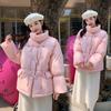 Padded jacket women's winter new year student milk whirring horn buckle down padded jacket padded jacket thickened jacket