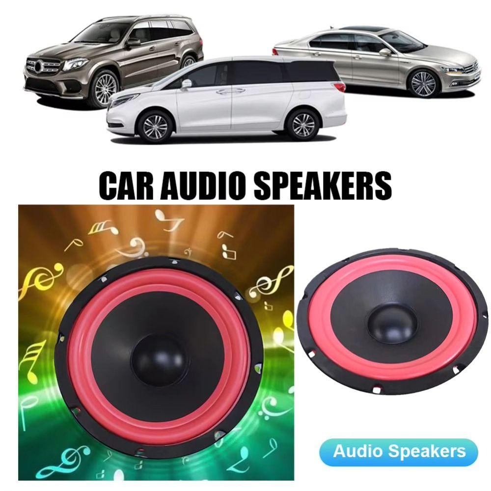 Loudspeaker 4 Ohms Car Speakers Magnetic Non-deforming Full Range Speaker Bass Boost Durable Coaxial Subwoofer Multimedia System