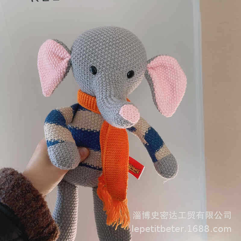 

Bear Doll Rabbit Plush Toy Pig Doll Ragdoll Sleeping Pillow Cute Girl Birthday Gift Total length 35cm