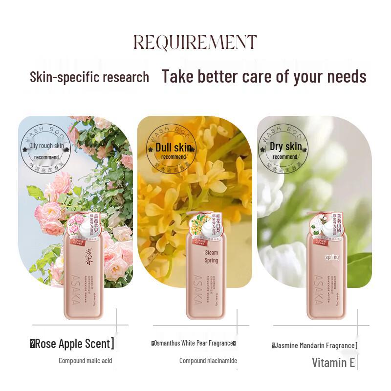 ASAKA Niacinamide Beautifying Shower Gel