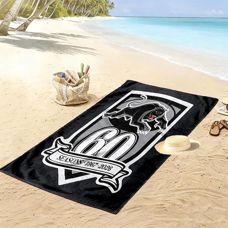 Penrith Pride Print Beach Towel, Large Soft Quick Dry Towel for Beach Camping Swimming